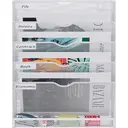 Senhoglb Porte-documents mural en maille, format A4, 6 niveaux, blanc, offre spéciale Nouvel An, idées cadeaux top image 2