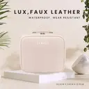 SENSSE Glow Up Vanity Case – LED Light Mirror, Organised Beauty Storage, Portable Travel Design – Blush Pink SNSEVC01, Top Gift Picks image 6