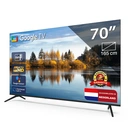 TeeView Google Smart TV - QLED Ultra HD 4K - 70 inch/178 cm - Frameless Design - Tripple Tuner DVB-T/T2/S/S2/C - HDMI x3, USB x2, CI+ - Voice Controle & Streaming apps - Geassembleerd in Eindhoven - TV70UQG-EU image 1