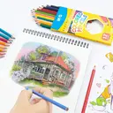 M&G Colored Pencils, 12 Pack Soft Core Coloring Pencils, Art Drawing Pencils for Coloring, Sketching, and School Supplies for Kids, Adults, and Beginners image 1