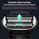 Sparoma Men's Electric Shaver– Dual Floating Blades, Digital Display, Wet & Dry Use, Type-C Rechargeable, Smart Motor, IPX6 Waterproof,  FK-608 image 7