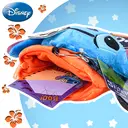 1pc Disney Stitch Halloween Plush Lanyard Card Holder Officially Licensed Spooky Skeleton Spider Web Themed Movies Anime Peripheral Soft Plush ID Case Gift for Phone image 2