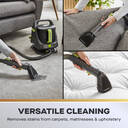 DAEWOO Hurricane Spot & Upholstery Washer – 650 W Motor, 1.4 L Clean Tank / 1.2 L Dirty Tank, 5 m Cable, Multi-Tool Attachment – White/Black, FLR00155GE image 2