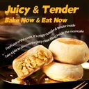 Wu Fang Zhai Frozen Meat Pie Series: Frozen Pork & Cheese Meat Pie, 70g × 4 Pies (Fresh Meat Mooncake) image 3