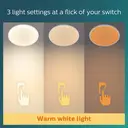 Philips Ceiling Light LED Luminaire Super Slim 3 Brightness Settings Warm White 18W D:30cm image 4