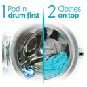 Fairy Platinum PODS, Washing Liquid Detergent Capsules, Non Bio, Extra Stain Removal, 44 Washes image 5
