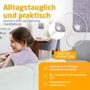 medisana HP 518 Heizkissen - Ultraweich Lila, 4 Heizstufen, automatische Abschaltung image 1