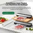 ATSHARK Lot de 2 rouleaux de sacs de mise sous vide - 20 x 600 cm image 8