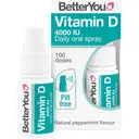 Better You Vitamin D3 Immune Support Oral Spray 4000IU Peppermint Flavour - 15ml image 1