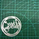 Happy Birthday English Metal Cutting Dies for Card Making Kit Embossing Paper Die Cuts Scrapbook Machine Stencils image 1