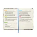 Jubiluu A5 Hardcover Notebook with Lined Pages - 96 Sheets (100g offset paper), Bookmark & Elastic Band -Classic Cream Ruled Journal for Writing, School, Office, and Gifts-Tropical Parrot & Foliage image 7