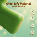 Tokky Dinosaur Bubble Gun for 3-5 Year Olds, 360° Leak-Proof Automatic Bubble Machine Toy, 8 Clog-Resistant Nozzles 1000+ Bubbles Per Minute with DIY Stickers, Summer Outdoor Interactive Birthday Party Gift for Boys and Girls image 4