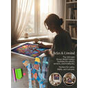 JU7CER Adult 5D Diamond Painting Kit - Colorful Tree of Life | Beginner-Friendly Crystal Cross Stitch 12×12 Inches (30×40cm) image 3