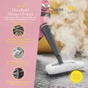 Swan x TV's Queen of Clean Handheld Steam Cleaner, 3 Steam Pressure Settings, 9 Attachments, 5 m Cable, 220 ml Tank - Pink, SC17350QOCN image 2