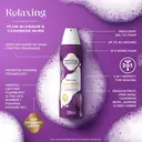 Imperial Leather Relaxing Foamburst Gel to Foam Body Wash Plum Blossom & Cashmere Musk 200ml image 3