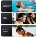 Verbex X7S Black Earphones, AI Earphones, Bone Conduction Earphones, Swimming Earphones, Bluetooth Earphones, Sports Earphones, 32GB Memory, Professional IP8 Water Resistance, Noise Cancellation, Comfortable to Wear image 10