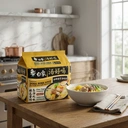 Baixiang Instant Noodles ( Artificial Pork Bone Soup Flavor) - 113g*5   565g image 2