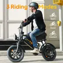URLIFE T16 Electric Bicycle For Adults 250W Motor 48V 13AH Battery E-bike 16" Tire All-Terrain E-Mountain bike image 2