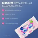 NIVEA Limited Edition Micellar Cleansing Wipes 25 Wipes image 2