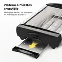 Woox MX0206 Grille-pain mécanique 900 W avec 3 tubes de chauffe – Argent image 8