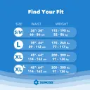 SUNKISS TrustPlus Unisex Incontinence Disposable Underwear, Heavy Absorbency, Barrier Leak Protection, Odor Control, 16 Count, Small/Medium image 4