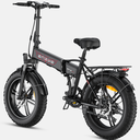 ENGWE EP-2 Boost e-bike, opvouwbare fiets, 48 V 13 Ah uitneembare accu, tot 120 km, 20 x 4,0 inch fat tires, e-bike met 7 versnellingen voor elk terrein - Zwart image 3