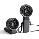 JISULIFE Life 7 Ventilateur portable 3-en-1 avec affichage LED - Noir image 1
