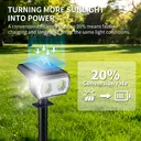 VIVREAL  48LED solar spotlight warm white type 2-pack CPD-09, New Year Sale , Top gift picks image 4