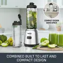 Tefal Mix & Move Blender & Smoothie Maker, 300W, 2 Tritan To-Go Bottles -  BL15FDG0  image 1