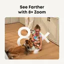 eufy Security Indoor Cam S350 Dual Cameras 4K UHD Indoor Security Camera with 8× Zoom, Ideal for Baby Monitor/Pet & Dog Camera/Home Security, Human/Pet AI, Dual-Band Wi-Fi 6 image 6