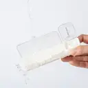 JORDAN&JUDY Small Pill Organizer Portable Mini Daily Pill Case Tablet Cutter Storage Box 1 pc White image 6