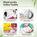 GREPOWER Lingettes anti-décoloration écologiques à forte absorption - 40 pièces image 2