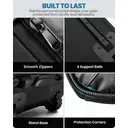 OutdoorMaster Padded Snowboard Bag - Snowboard Bags with Wheels for Air Travel 192*34*18cm Black image 4