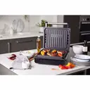George Foreman 28000-56 Grill en bakplaat voor binnengebruik - Rookvrij ontwerp - Roestvrij staal en zwarte afwerking - Uitneembare platen image 8