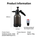 ochama x J.ZAO Multi-purpose Garden Sprayer 2L, Dual Nozzles, Thickened Pull Rod, Non-slip Handle, Pressure Boosting Pump Handle image 8