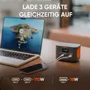 Jackery Explorer 100 Plus Tragbare Powerstation, 99Wh LiFePO4-Akku Schnellladung, 3-Port 128W TragBack-up-Akku für Reise Notfall image 3