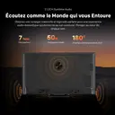 METZ 55MNE8000Z TV MiniLED 144 Hz 55 pouces (140 cm), QLED+ UHD, HDR10+, Smart TV Google, Dolby Vision Atmos, HDMI 2.1, MEMC, Upscaling 4K AI, protection des yeux (faible lumière bleue, sans scintillement) image 7