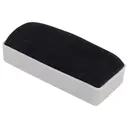 Deli Whiteboard Eraser, Office Cleaning Tool, Gray, 1-Piece image 2