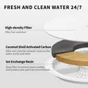 PETKIT EVERSWEET Solo 2 Ultra-Quiet Pet Water Dispenser - 70oz/2L for Indoor Cats Dogs, 3 Working Settings, See-Through Window & Smart App Control image 5