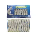 ECUAGOLD HOSO Frozen Raw Shrimp (L - 30/40) 1kg image 1