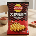 Lay's Big Wave chips de pommes de terre, saveur épicée, 70 g image 1
