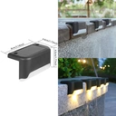 Vivreal Solar Deck Lights 12 Pack Automatic Outdoor Waterproof LED Lights for Fence Step Railing Garden， Warm White， TYD-001, New Year Sale , Top gift picks image 6