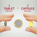 Seven Seas Omega-3 & Multivitamins for Men 50 Plus Duo Pack Men's Health Support - 30 Day Supply image 1