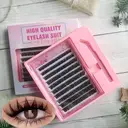 MeoMagic - Kit de faux-cils précolés avec pinces à épiler, 10 lignes - WM13 image 0