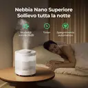 Homvana humidificateur 1,5 L, à remplissage par le haut, brume fraîche, diffuseur d'huiles essentielles, ultrasonique, sans BPA image 3