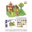 XINQIYUAN Qiyuan Jouet Éducatif Blocs de Construction Thème Forêt Monde Magnétique 2.5cm 120pièces [Mélange aléatoire – Couleurs issues uniquement de la photo principale] image 3