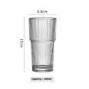  2-Pack Large Glass Tumblers With Lids Straws Leakproof Iced Coffee Tea Cups                image 3