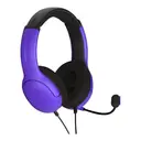 Turtle Beach Airlite Fit - Casque gaming filaire pour Nintendo Switch, haut-parleurs 40 mm, micro anti-bruit pliable, coussins d'oreilles en maille jersey, connecteur jack 3,5 mm, violet fantôme image 0