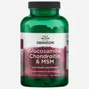 Swanson Glucosamine, Chondroïtine & MSM - 120 comprimés image 0