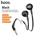 M115 Sagacious Universal Earphones with Microphone - Black image 0